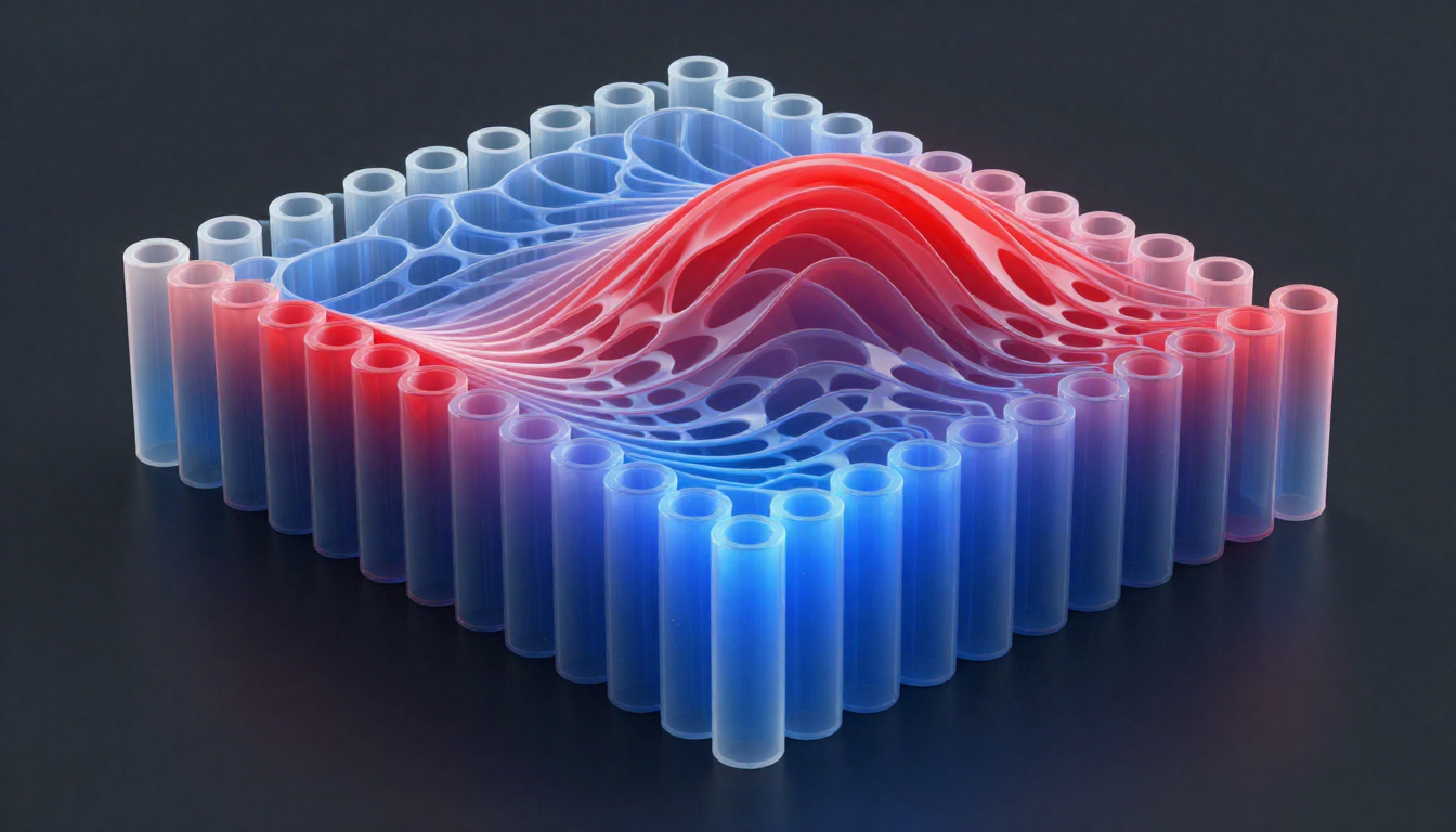 phononic crystal thermal interface material