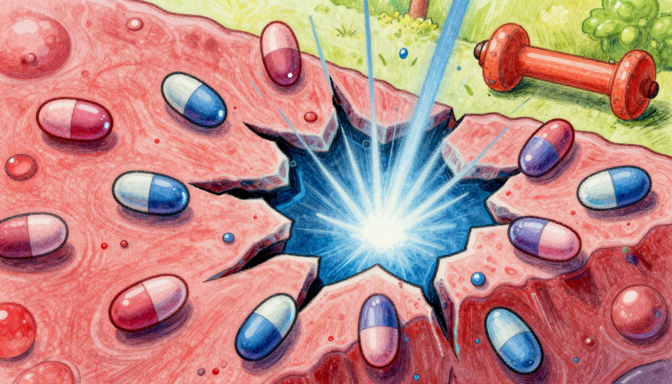 self-healing thermal interface material