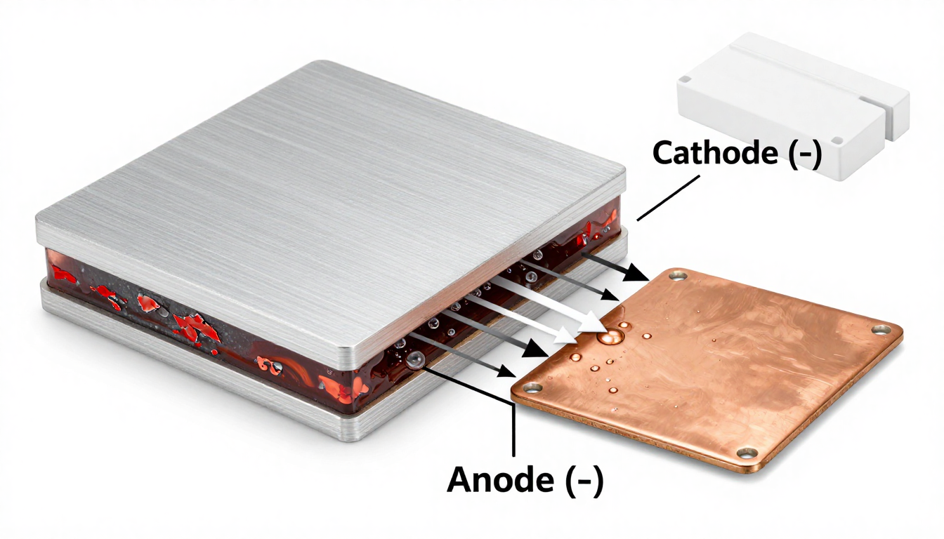 galvanic corrosion thermal interface material