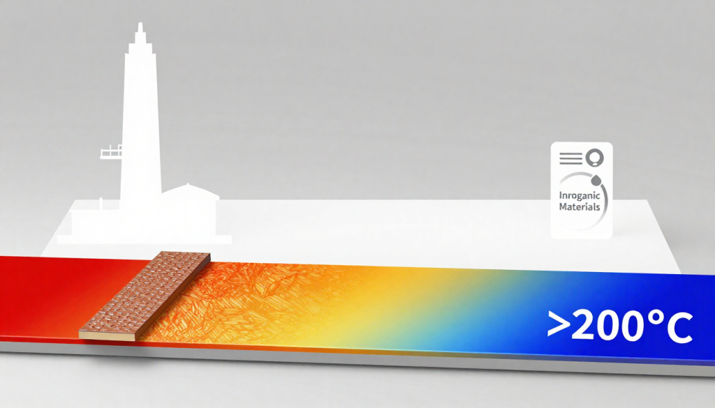 thermal interface material for geothermal well logging tools