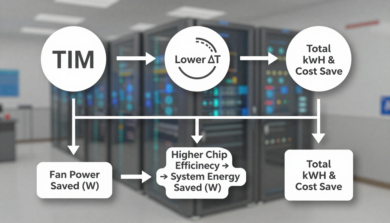 energy savings improved thermal interface material