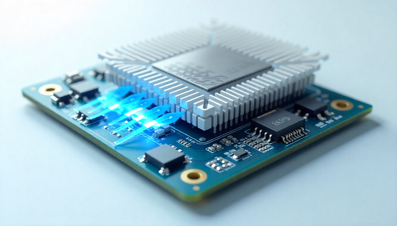 thermal pad as mechanical stress absorber