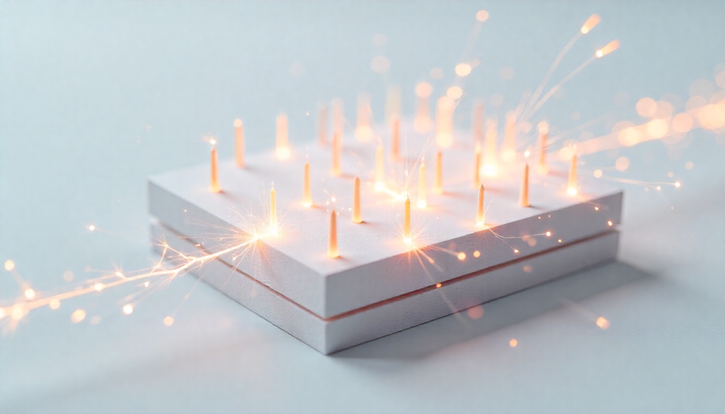triboelectric nanogenerator TENG in thermal pad