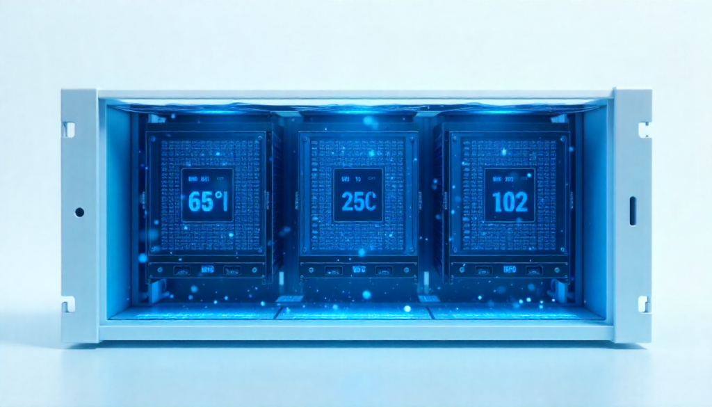 TIM thermal cycling test results interpretation