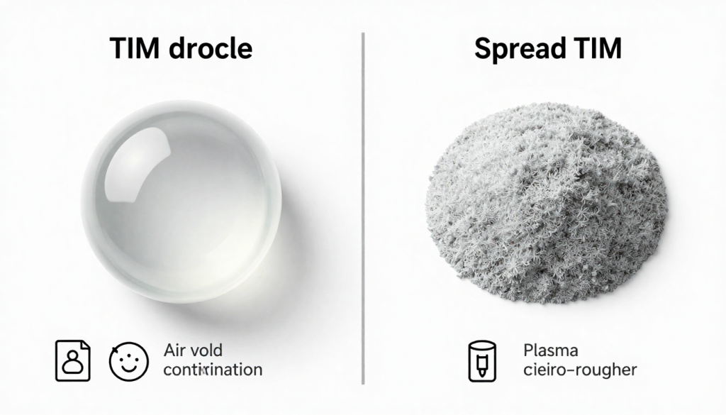 surface energy thermal interface wetting