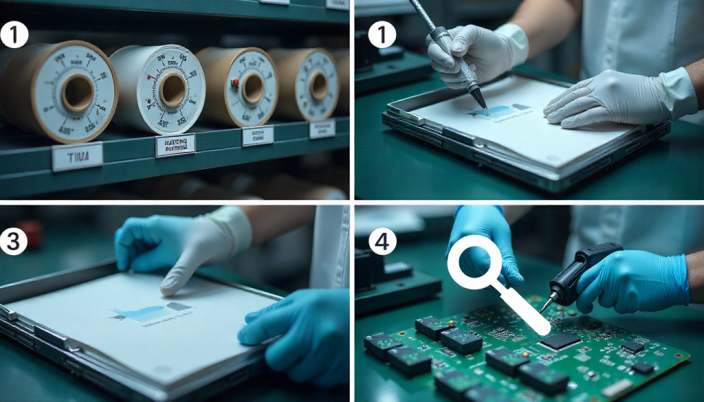 thermal pad storage and handling guidelines